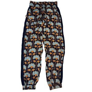 Anthropologie  The Odells Coastal Floral Jogger Pants Beach Pockets Women XS